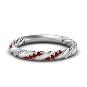 twisted-vine-diamond-wedding-band-with-ruby-in-white-gold-FD9127BGRUDR-NL-WG